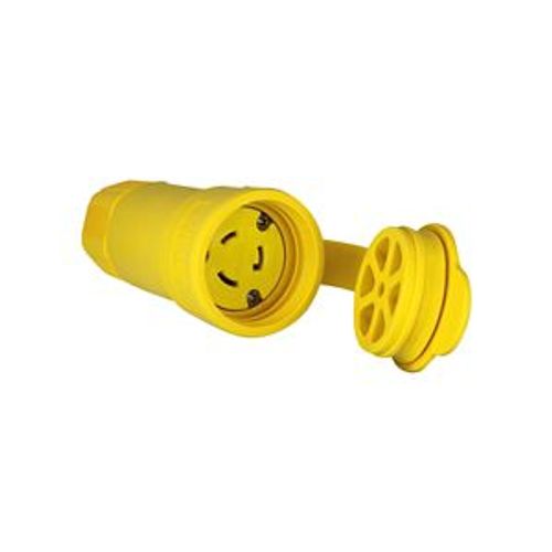 Main product image of Arrow Hart Watertight Locking Connector, #18-10 Awg 20A, 250V, Steel, L6-20, 2-Pole 3-Wire, L620CW