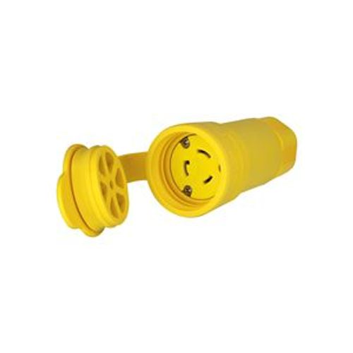Main product image of Arrow Hart Watertight Locking Connector, #18-10 Awg 20A, 250V, Steel, L6-20, 2-Pole 3-Wire, L620CW