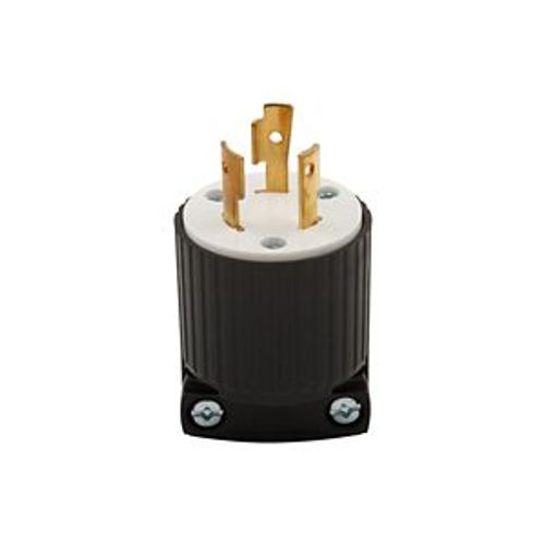 Main product image of Safety Grip Locking Plug, #16-12 Awg, 20A, 250V, Back Wiring, Ultra Grip, L6-20, 2-Pole, 3-Wire, L620P