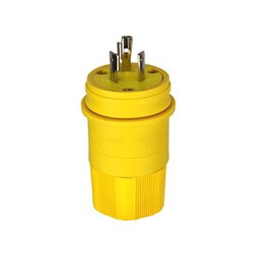 Main product image of Arrow Hart Watertight Locking Plug, #18-10 Awg 30A, 277V, Steel, L7-30, 2-Pole 3-Wire, L730PW