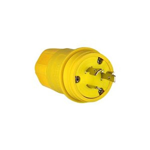 Main product image of Arrow Hart Watertight Locking Plug, #18-10 Awg 30A, 277V, Steel, L7-30, 2-Pole 3-Wire, L730PW