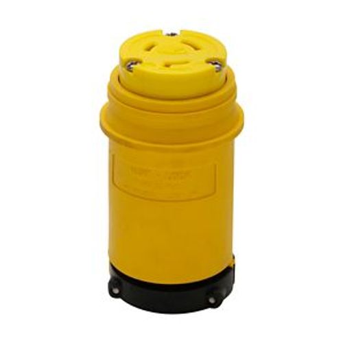Main product image of Severe Duty Locking Connector, #18-10 Awg 20A, 480V, Severe Duty, L8-20, 2-Pole 3-Wire, L820CY