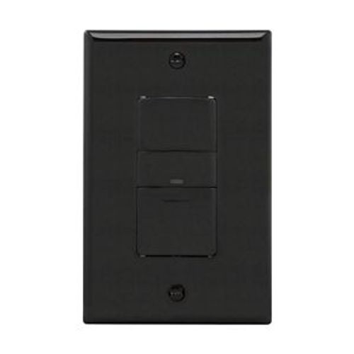 Main product image of Occupancy Sensor Switch, No Neutral Required, 120V, Black, 1-Pole, 3-Way, 1-Phase, 450 Sq Ft, OS306U-BK