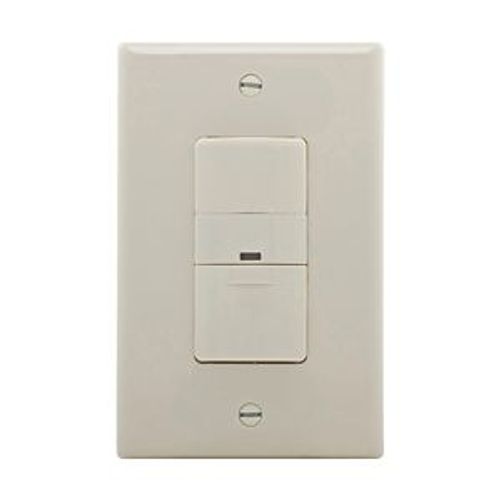 Main product image of Occupancy Sensor Switch, No Neutral Required, 120V, Light Almond, 1-Pole, 3-Way, 450 Sq Ft, OS306U-LA