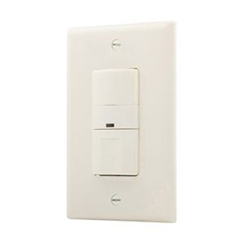 Main product image of Occupancy Sensor Switch, No Neutral Required, 120V, Light Almond, 1-Pole, 3-Way, 450 Sq Ft, OS306U-LA