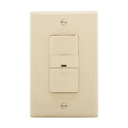 Main product image of Occupancy Sensor Switch, No Neutral Required, 120V, Ivory, 1-Pole, 3-Way, 1-Phase, 450 Sq Ft, OS306U-V