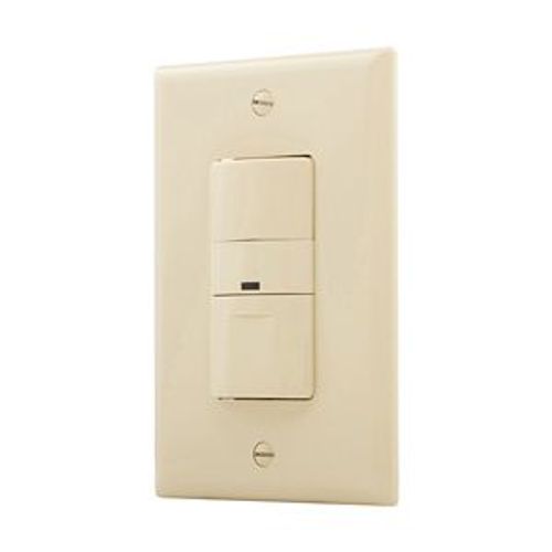 Main product image of Occupancy Sensor Switch, No Neutral Required, 120V, Ivory, 1-Pole, 3-Way, 1-Phase, 450 Sq Ft, OS306U-V