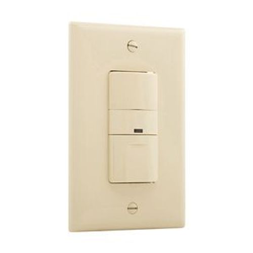 Main product image of Occupancy Sensor Switch, No Neutral Required, 120V, Ivory, 1-Pole, 3-Way, 1-Phase, 450 Sq Ft, OS306U-V