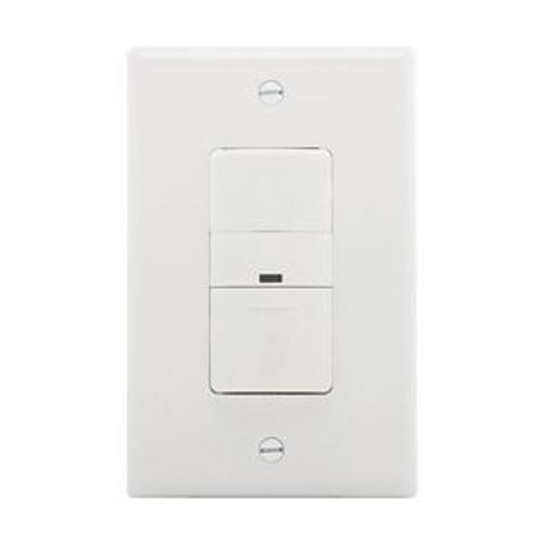 Main product image of Occupancy Sensor Switch, No Neutral Required, 120V, 1-Pole, 3-Way, 1-Phase, 450 Sq Ft, 600W, OS306U-W
