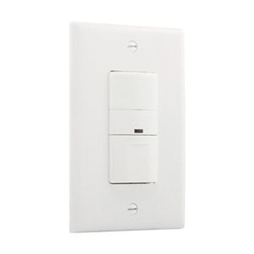 Main product image of Occupancy Sensor Switch, No Neutral Required, 120V, 1-Pole, 3-Way, 1-Phase, 450 Sq Ft, 600W, OS306U-W