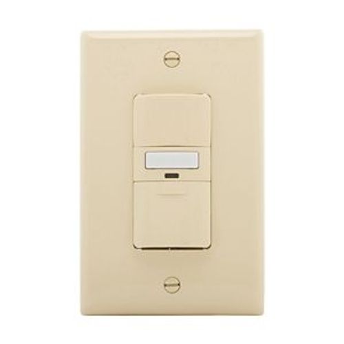 Main product image of Occupancy Sensor Switch, Motion Sensor w/ Nightlight, 120V, Ivory, 1-Pole, 3-Way, 1000 Sq Ft, OS310U-V
