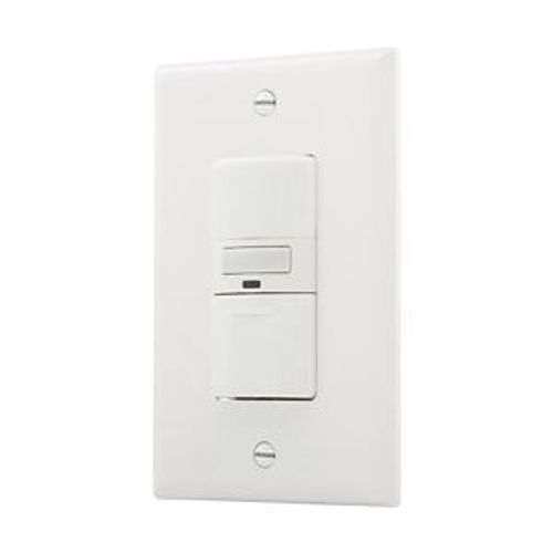 Main product image of Occupancy Sensor Switch, Motion Sensor w/ Nightlight, 120V, 1-Pole, 3-Way, 1000 Sq Ft, 1000W, OS310U-W