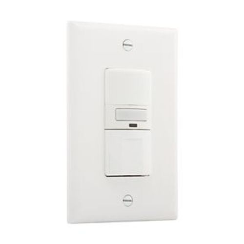 Main product image of Occupancy Sensor Switch, Motion Sensor w/ Nightlight, 120V, 1-Pole, 3-Way, 1000 Sq Ft, 1000W, OS310U-W