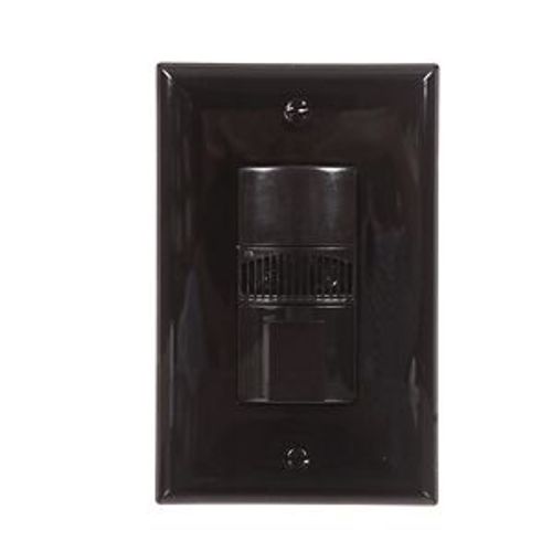 Main product image of Occupancy Sensor Switch, Dual Tech Motion, 120/277V, Black, 1-Pole, 3-Way, 1-Ph, 1000 Sq Ft, OSD10N-BK