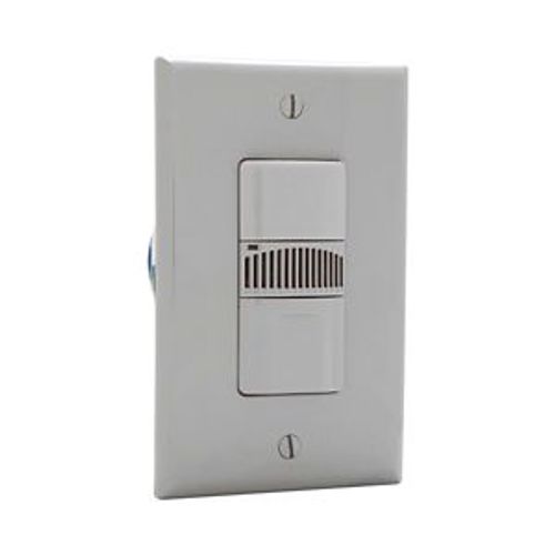 Main product image of Occupancy Sensor Switch, Dual Tech Motion, 120/277V, Gray, 1-Pole, 3-Way, 1-Ph, 1000 Sq Ft, OSD10N-GY