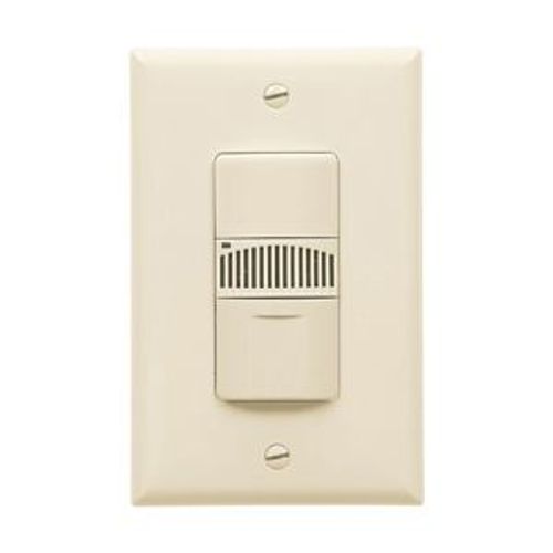 Main product image of Occupancy Sensor Switch, Dual Tech Motion, 120/277V, Maint Close, Light Almond, 1000 Sq Ft, OSD10N-LA