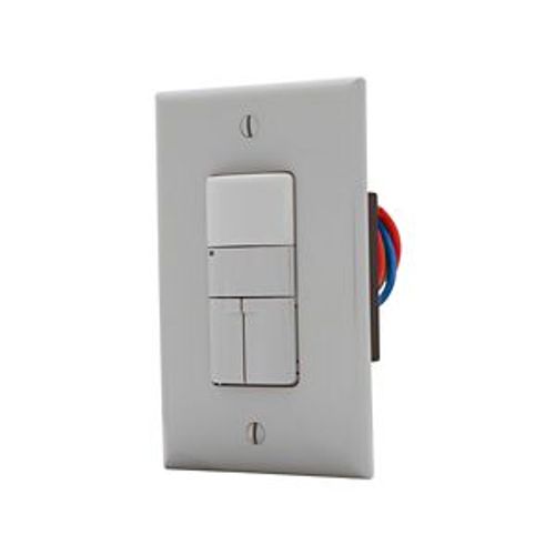 Main product image of Occupancy Sensor Dual Switch, 120/277V, Gray, 1-Pole, 3-Way, 1-Ph, 1000 Sq Ft, OSP10D-GY