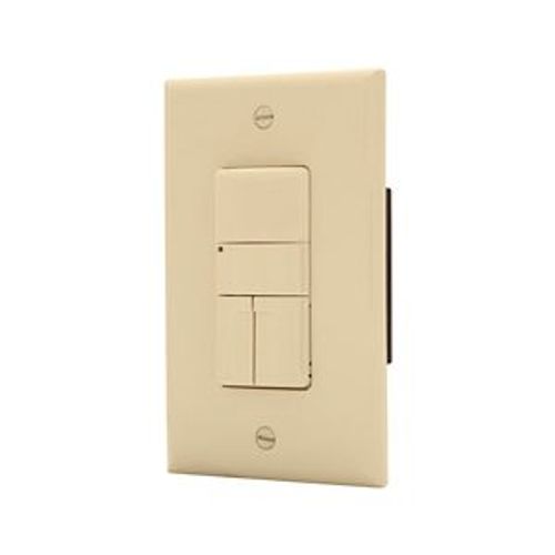 Main product image of Occupancy Sensor Dual Switch, 120/277V, Ivory, Incand, Mlv, Elv, Flr, Halo, 1-Pole, 1000 Sq Ft, OSP10D-V