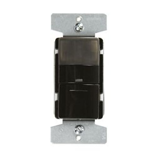 Main product image of Occupancy Sensor Switch, 120/277V, Black, 1-Pole, 3-Way, 1-Ph, 1000 Sq Ft, OSP10M-BK