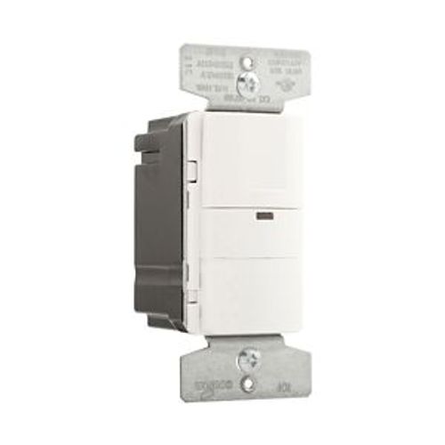 Main product image of Occupancy Sensor Switch, 120/277V, Gray, 1-Pole, 3-Way, 1-Ph, 1000 Sq Ft, OSP10M-GY