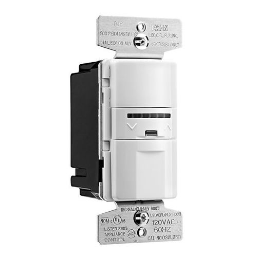 Main product image of Occupancy Sensor & Dimmer, Dimmer Sensor, 120V, Light Almond, Ivory, 1-Pole, 1-Ph, 1000 Sq Ft, OSUL06D-C2-K-L
