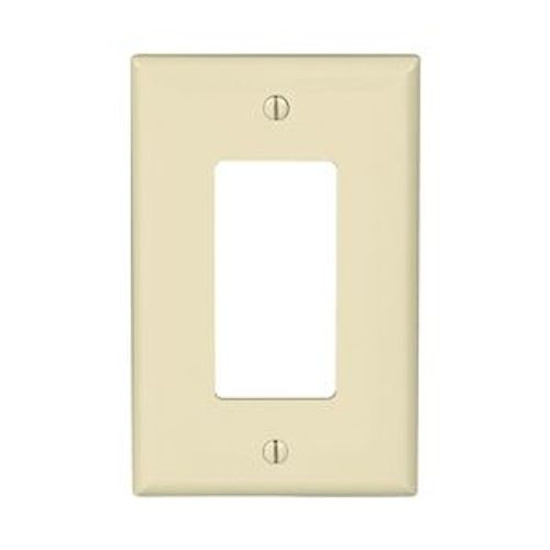 Main product image of Mid-Size Decorator Wallplate, Almond, Decorator, Polycarbonate, 1, Mid-Size, PJ26A