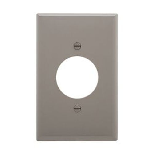 Main product image of Power Outlet And Locking, Gray, 1.59" Hole Cutout, Polycarbonate, Single- Gang, Mid-Size, PJ720GY