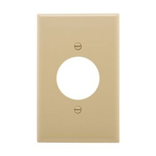 Main product image of Power Outlet And Locking, Ivory, 1.59" Hole Cutout, Polycarbonate, Single- Gang, Mid-Size, PJ720V