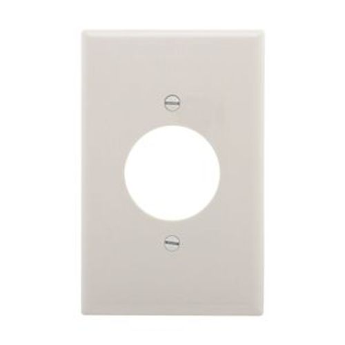 Main product image of Power Outlet And Locking, White, 1.59" Hole Cutout, Polycarbonate, Single- Gang, Mid-Size, PJ720W