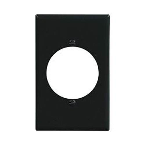Main product image of Power Outlet And Locking, Black, 2.15" Hole Cutout, Polycarbonate, Single- Gang, Mid-Size, PJ724BK