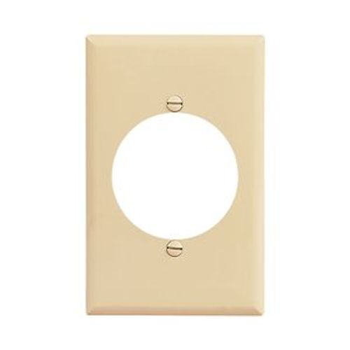 Main product image of Power Outlet And Locking, Ivory, 2.15" Hole Cutout, Polycarbonate, Single- Gang, Mid-Size, PJ724V