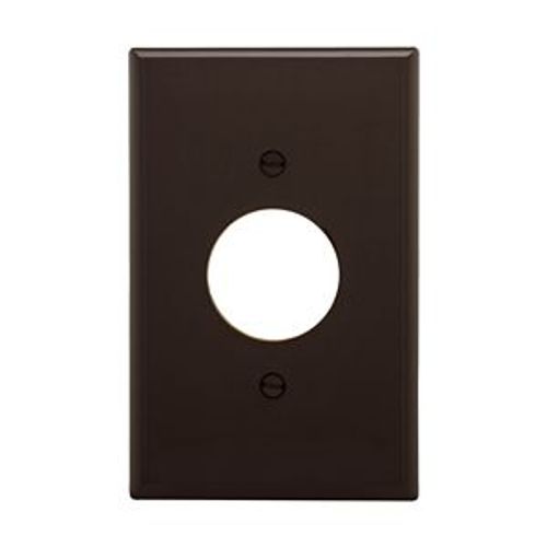 Main product image of Power Outlet And Locking, Brown, 1.40" Hole Cutout, Polycarbonate, Single- Gang, Mid-Size, PJ7B