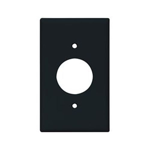 Main product image of Power Outlet And Locking, Black, 1.40" Hole Cutout, Polycarbonate, Single- Gang, Mid-Size, PJ7BK