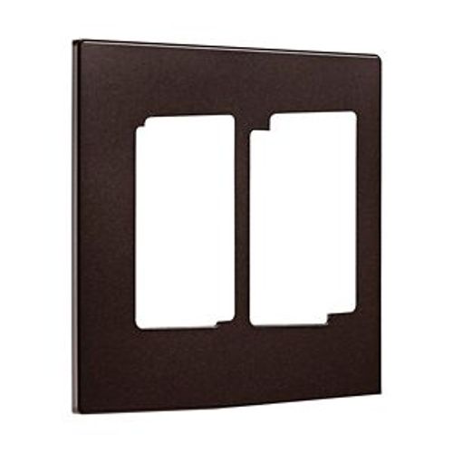 Main product image of Wallplate, Two- Gang, Decorator, Without Screws, Red, PJS262RB-SP-L