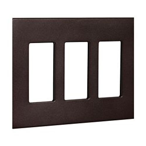 Main product image of Wallplate, Three-Gang, Decorator, Without Screws, Red, PJS263RB-SP-L