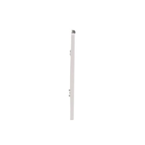 Main product image of Screwless Wallplate, Screwless, White, Toggle Cutout, Polycarbonate, Three- Gang, Mid-Size, PJS3W