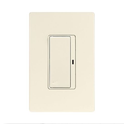 Main product image of Z-Wave Plus Switch, Power Failure Memory, 15A, 120V, Light Almond, 1-Pole, 3-Way, Multi-Location, RF9601DLA