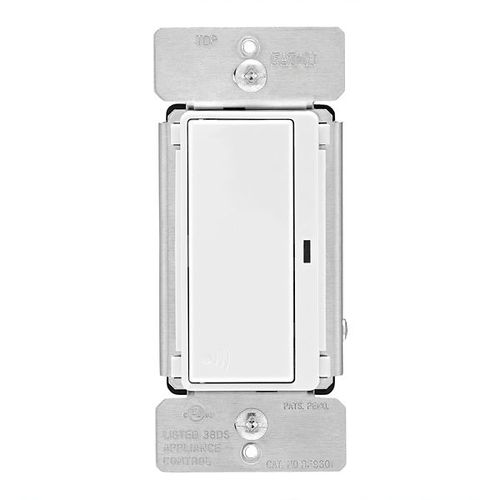 Main product image of Z-Wave Plus Switch, Power Failure Memory, 15A, 120V, Black, 1-Pole, 3-Way, Multi-Location, RF9601DW