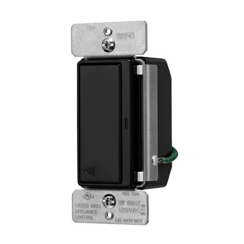 Main product image of Z-Wave Plus Accessory Switch, 120V, Wiring Leads, Push Button, Black, 3-Way, 3-Way, Rf9601, RF9617DBK