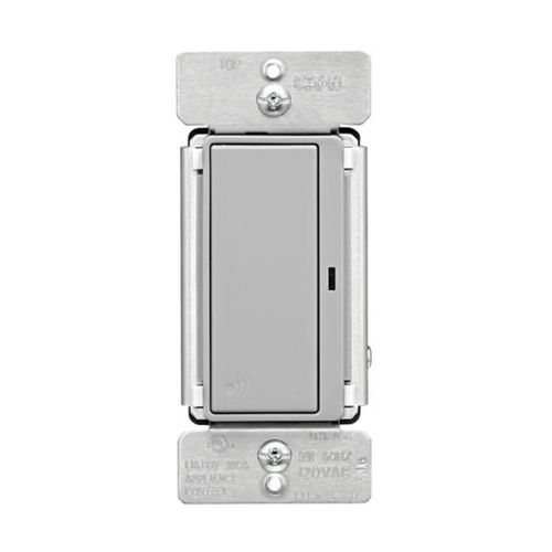 Main product image of Z-Wave Plus Accessory Switch, 120V, Wiring Leads, Push Button, Gray, 3-Way Rf9601, RF9617DGY