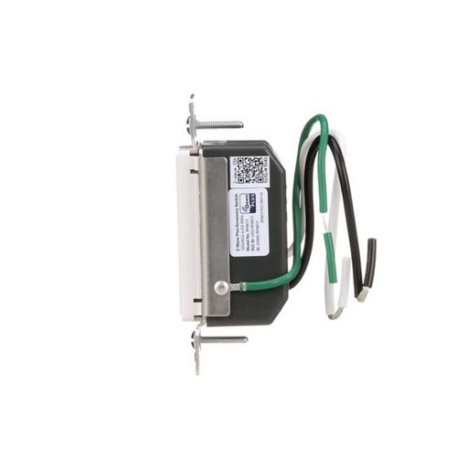 Main product image of Z-Wave Plus Accessory Switch, 120V, Wiring Leads, Push Button, White, 3-Way, 3-Way, Rf9601, RF9617DW