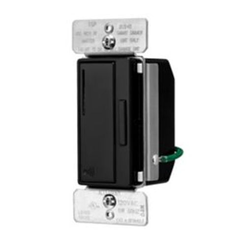 Main product image of Z-Wave Plus Accessory Dimmer, 7-Step Led Light Level Display, 120V, Black, Multi-Location, RF9642-ZDBK