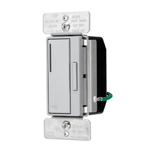 Main product image of Z-Wave Plus Accessory Dimmer, 7-Step Led Light Level Display, 120V, Gray, Multi-Location, RF9642-ZDGY