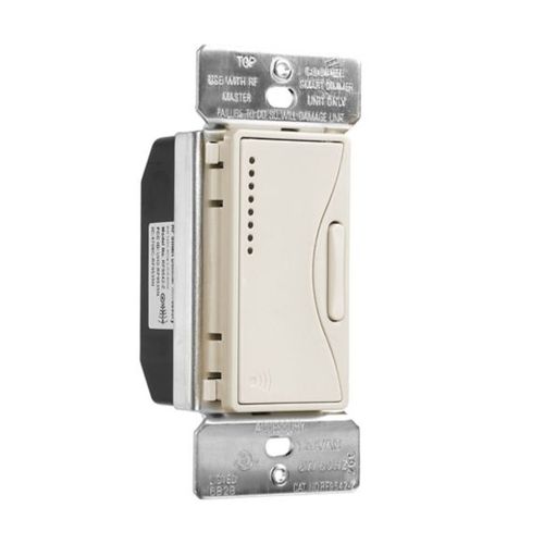 Main product image of Z-Wave Plus Accessory Dimmer, 7-Step Led Light Level Display, 120V, Desert Sand, 1-Pole, 3-Way, RF9642-ZDS