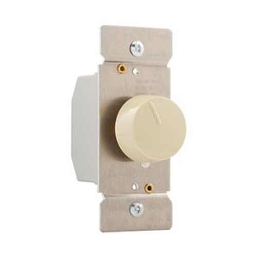 Main product image of Fan Speed Controller, Power Failure Memory, Non-Preset, 3-Speed, #16 Awg 1.5A 120V, Ivory 1-Pole, RFS15-V