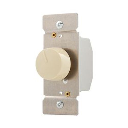 Main product image of Fan Speed Controller, Power Failure Memory, Non-Preset, 3-Speed, #16 Awg 1.5A 120V, Ivory 1-Pole, RFS15-V