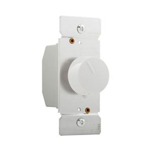 Main product image of Fan Speed Controller, Power Failure Memory, Non-Preset, 3-Speed, #16 Awg 1.5A 120V, White 1-Pole, RFS15-W