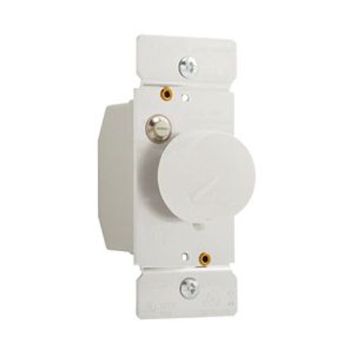 Main product image of Fan Speed Controller, Power Failure Memory, Non-Preset, Fully Variable, #16 Awg 5A, 120V, White, RFS5-W
