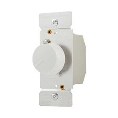 Main product image of Fan Speed Controller, Power Failure Memory, Non-Preset, Fully Variable, #16 Awg 5A, 120V, White, RFS5-W