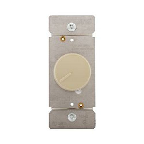 Main product image of Rotary Dimmer, Power Failure Memory, Non-Preset, #16 Awg 5A, 120V, Wire Lead, Ivory 1-Pole, 600W, RI061-V